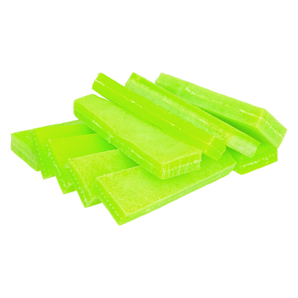 Fishbites Fish'n Strips - Shrimp color Chartreuse