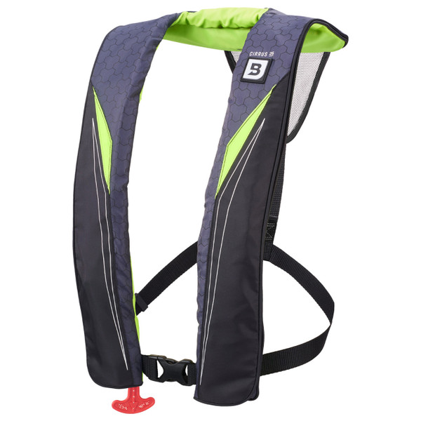 Bluestorm Cirrus26 Automatic/Manual Inflatable Life Vest color HiVis Green