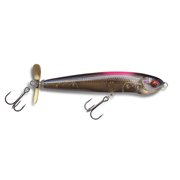 Megabass Karashi Spinner Spybait color Visible Shadow PS