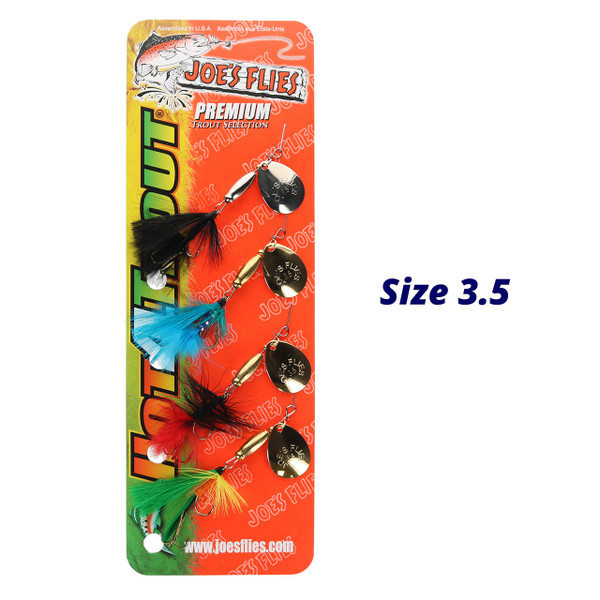 Joe's Flies Trout Multi-Pack 4 pack with included blade size