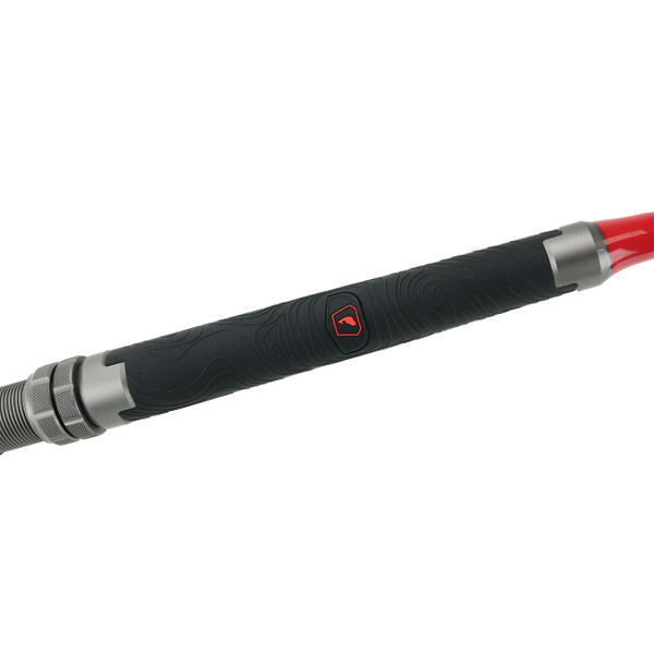 Catch The Fever FishUSA HellCat Revenge Spinning Rod upper handle FishUSA logo