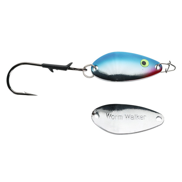 Kalin's Worm Walker Spoon color Chrome Emminator