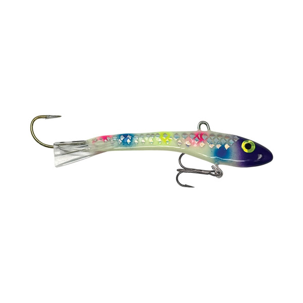 Moonshine Rattling Shiver Minnow color Purple Bread Scale