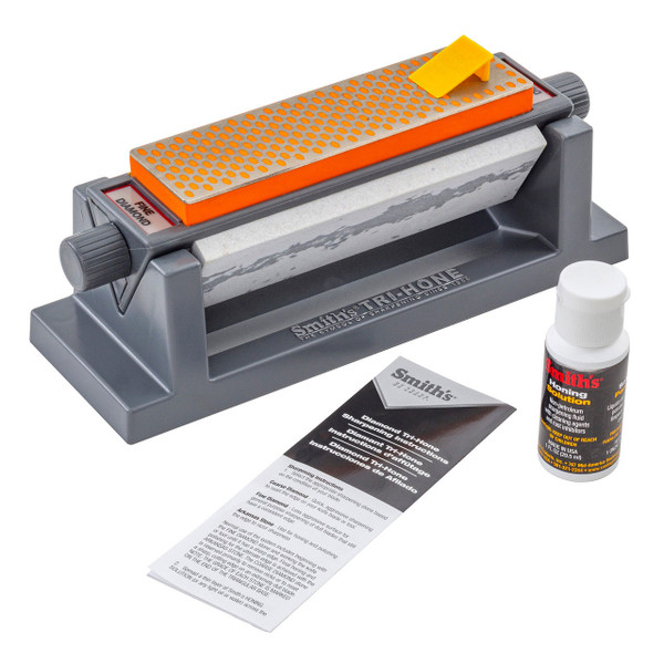 Smith's 6 in. Diamond Tri-Hone Bench Stones