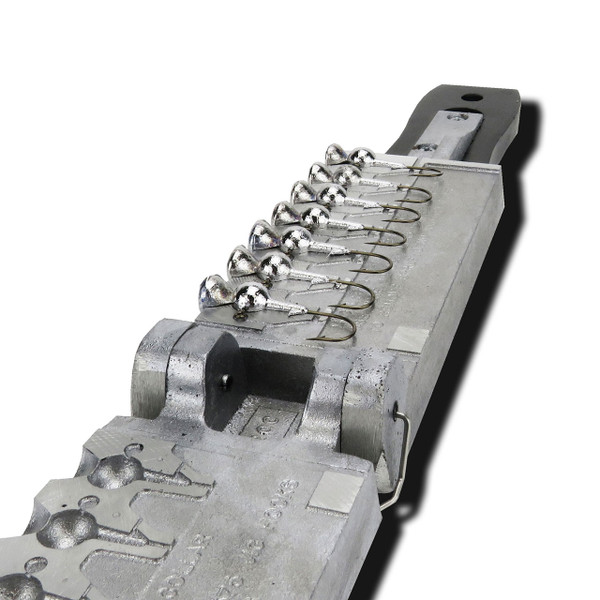 Do-It Round Head Jig Mold for size 1/4 oz. jigs not included