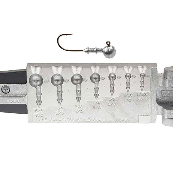 Do-It Gamakatsu Round Head Jig Mold jig is for display purposes only