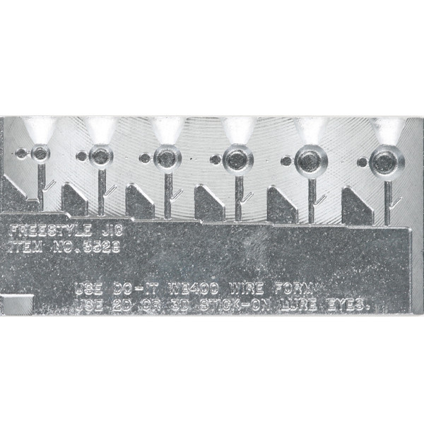 Do-It Freestyle Jig Mold sizes 1/32, 1/16, 3/32, 1/8, 5/32, & 3/16 oz.