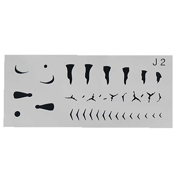Do-It Jerkbait Airbrush Stencil model J2