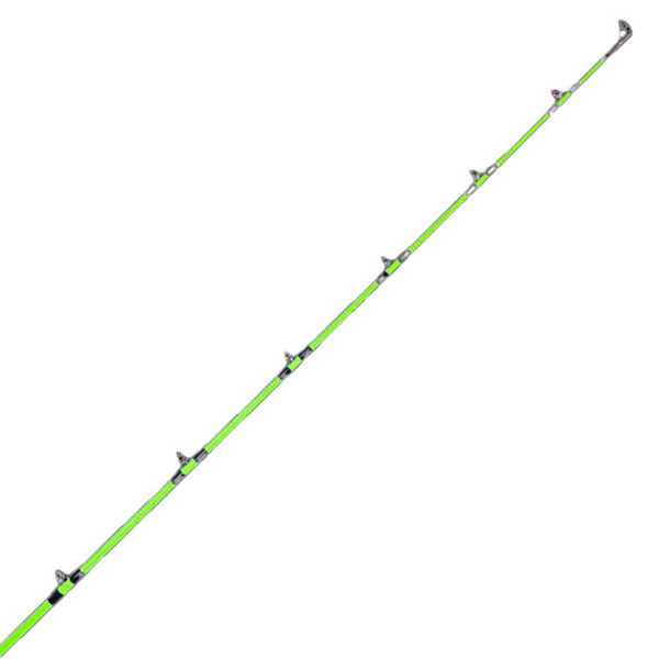 Whisker Seeker FMJ V2 Casting Rod color Toxic Green close up of tip