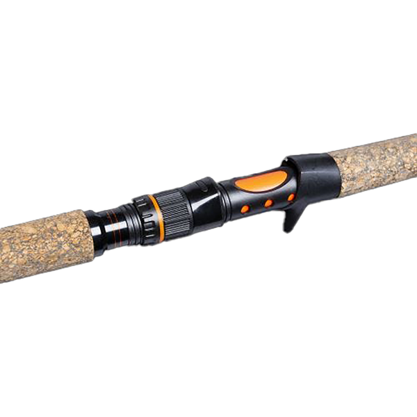 Whisker Seeker Chad Ferguson GFX Casting Rod close up of reel seat