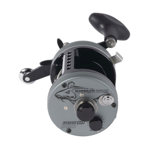 Whisker Seeker Seeker Series Pro Casting Reel side view