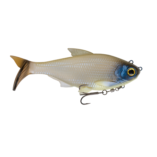 6th Sense The Option Swimbait color Ghost Bone Shad