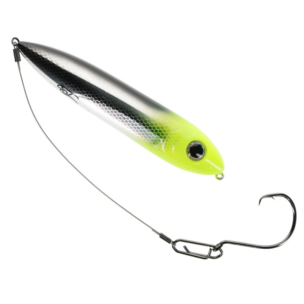 Whisker Seeker Rigged Catfish Spook color Chartreuse