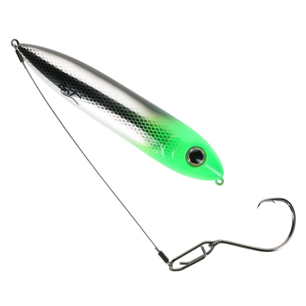 Whisker Seeker Rigged Catfish Spook color Green