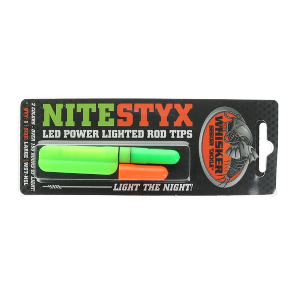 Whisker Seeker NiteStyx LED Rod Tip Light size large in package