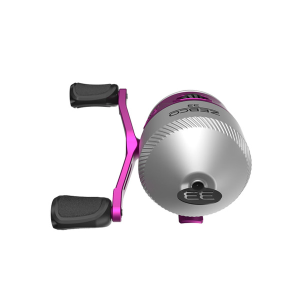 Zebco 33 Spincast Reel model 33NL.CP3 front view