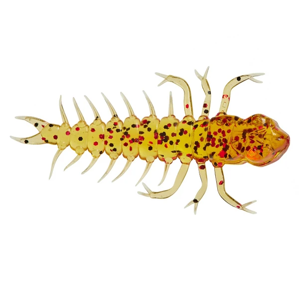 Mister Twister TwisterMite Soft Bait color Pumpkin Black