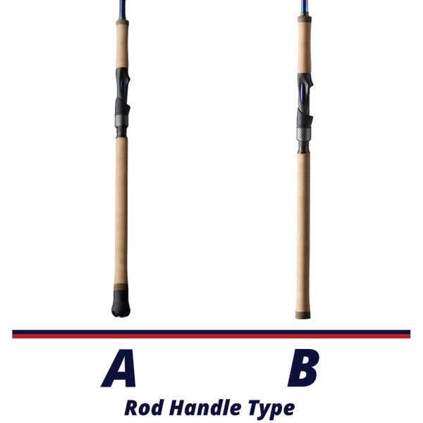 St. Croix Legend Tournament Inshore Spinning Rod handle comparison