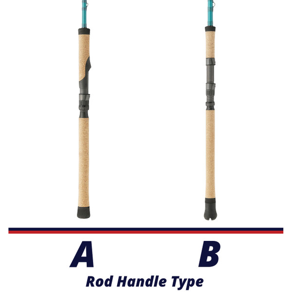 St. Croix Avid Inshore Spinning Rod handle comparison chart