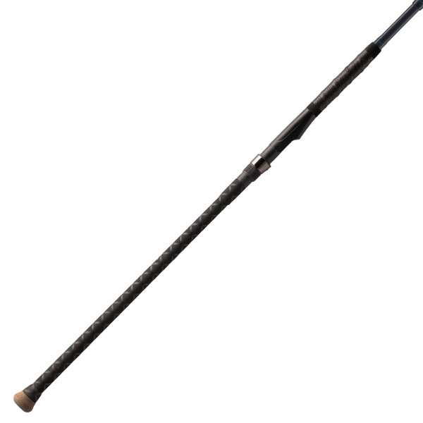 St. Croix Seage Surf Spinning Rod close up of handle