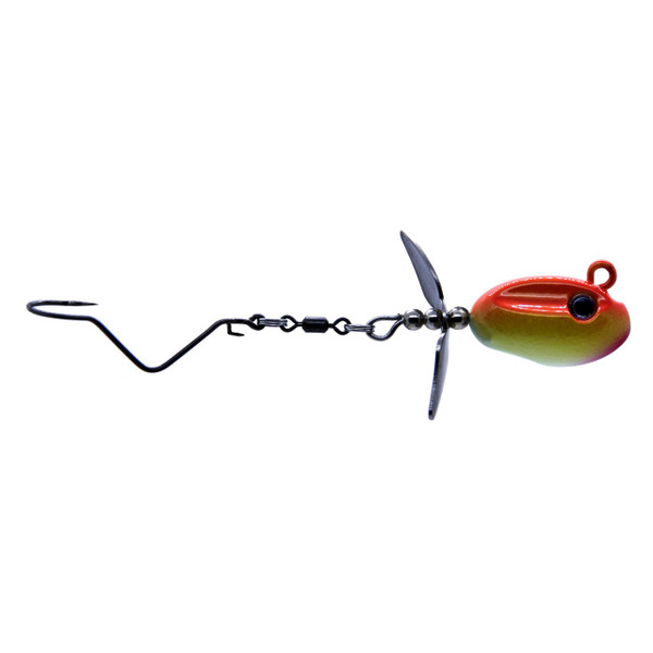 WalleyeX Depth Charge GT Spinner Rig color Aurora
