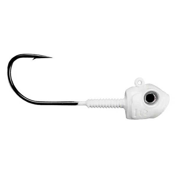 Lunker City Titan HD Jig Heads 1.5 ounce color White