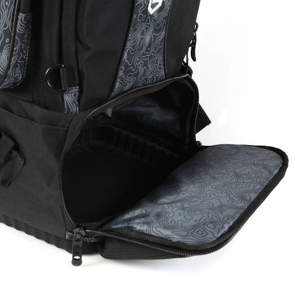 FishLab Tackle Backpack pocket open