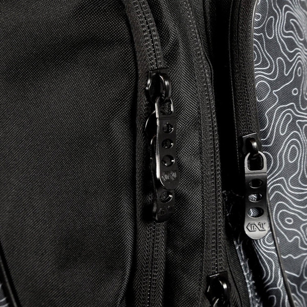 FishLab Small Roller Tackle Bag close up with zippers
