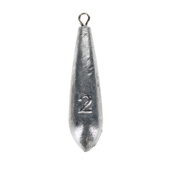 FishUSA Tear Drop Sinkers size 2 oz.