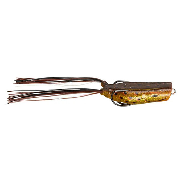 Gambler Lures Popping Frog color Yellow Belly