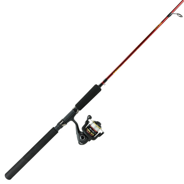 BnM Fishing Crappie Spinning Combo handle and reel