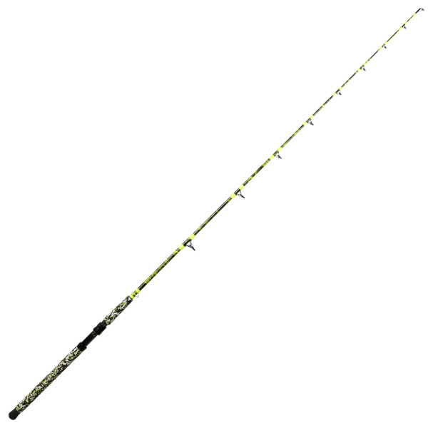 BnM Fishing Moon Beam Spinning Rod color Chartreuse full rod