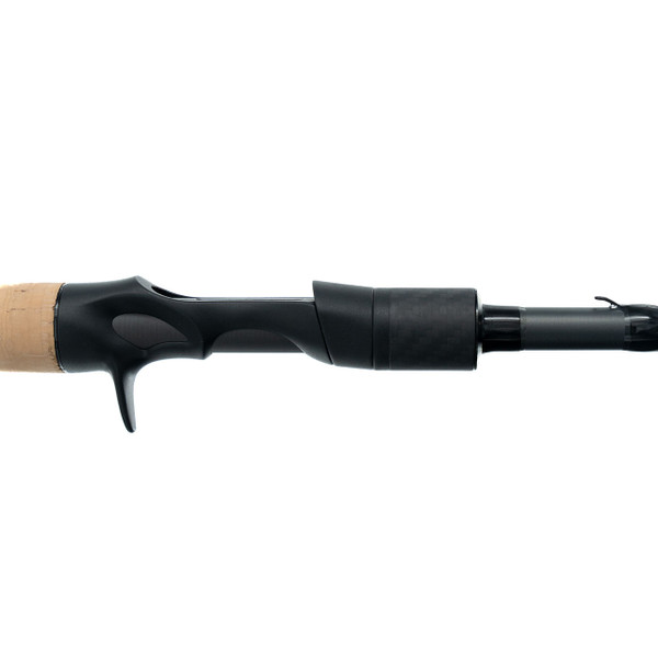 Level B. Lat Series Casting Rods close up of handle