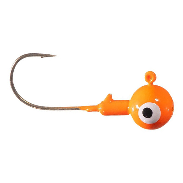 Arkie Double Eye Jig Head color Orange