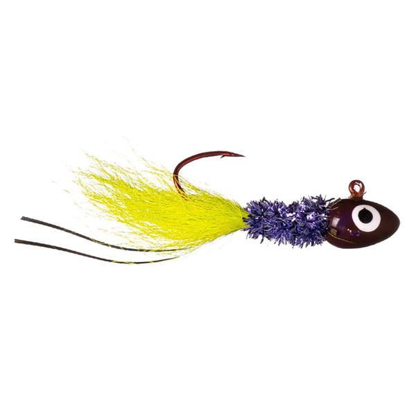 Arkie Pro Hineee Jig color Black-Purple-Chartreuse