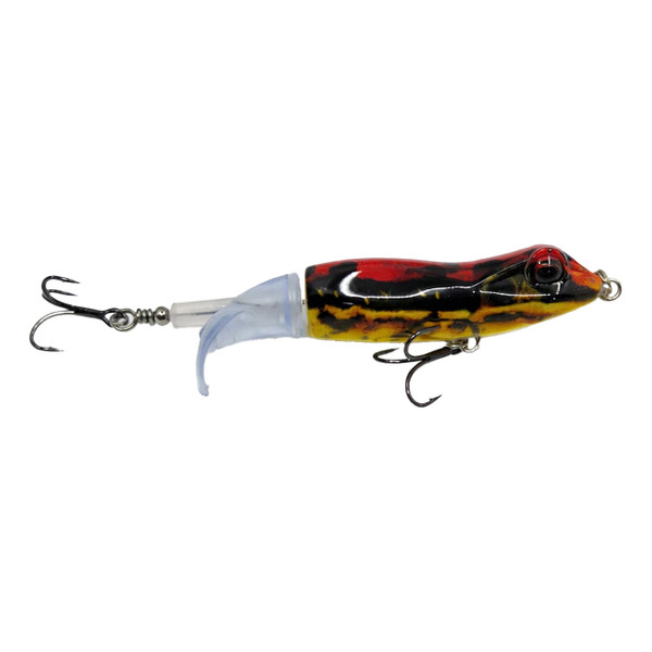Warrior Baits Fropper color Red Leopard