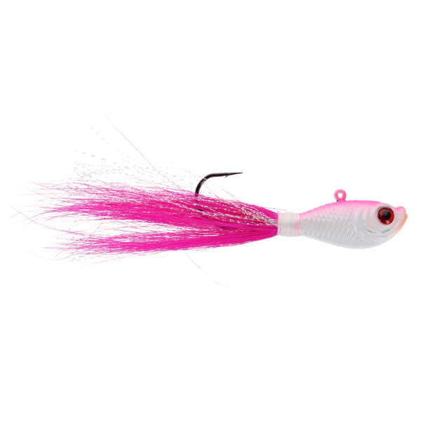 Head Hunter Bucktail Jig color Pink