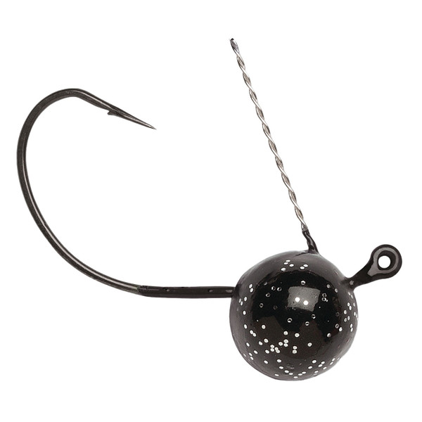 VMC Wacky Weedless Jig color Black 1/4 oz.