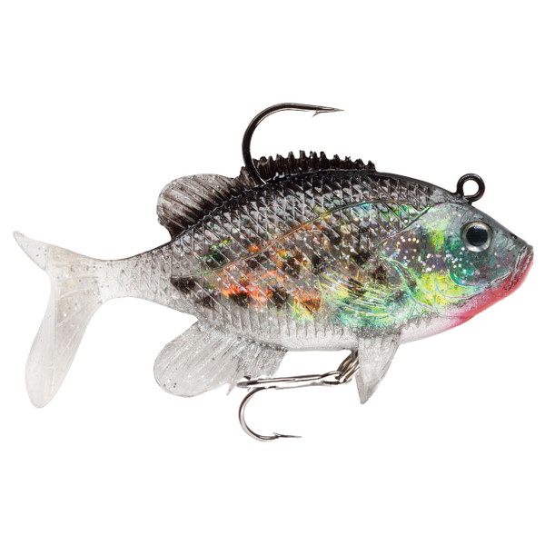 Storm Wildeye Live Series Swimbait color Crappie featuring a Crappie body