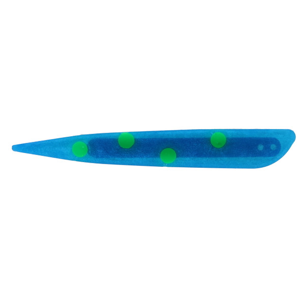 Deep Rig Tackle Mini Herring Strips color Blue Oyster