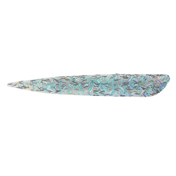 Deep Rig Tackle Mini Herring Strips color White Lightning