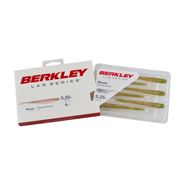 Berkley Lab Series Minnow color Phantom Herring in the package