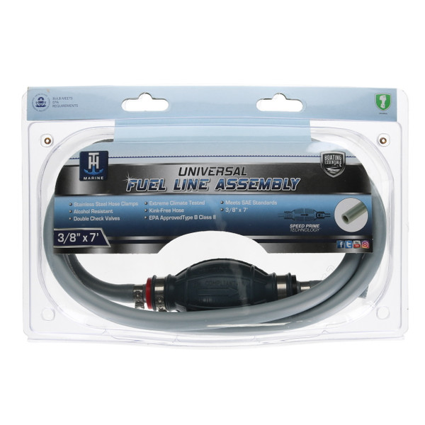 Boating Essentials Gen III Universal Fuel Line Assembly front of package