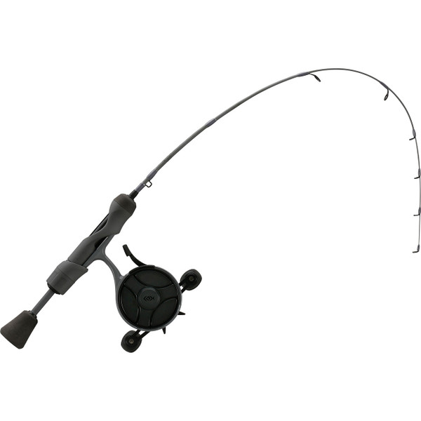 13 Fishing FreeFall Ghost Stealth Inline Ice Combo showing flexibility