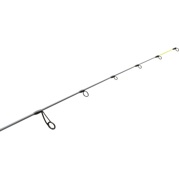 13 Fishing Fantom Inline Ice Combo close up of feather light guides and Hi-Vis tip