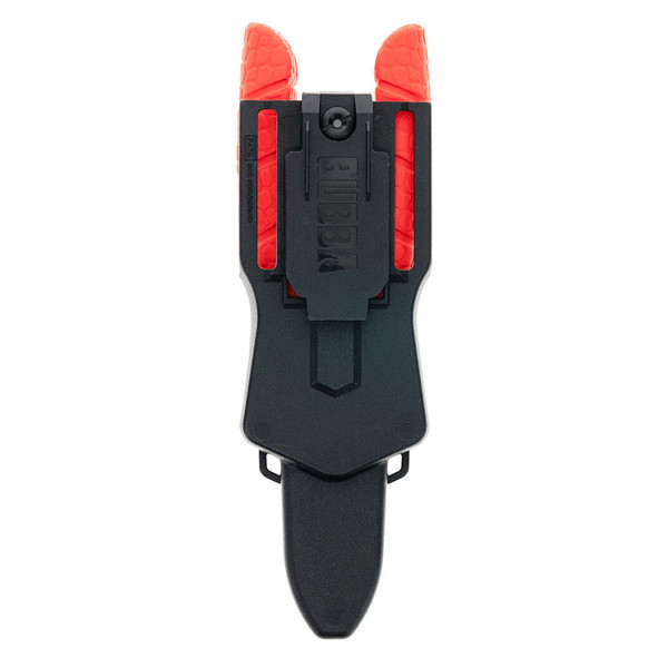 Bubba Blade Forged Wire Cutters in sheath front view