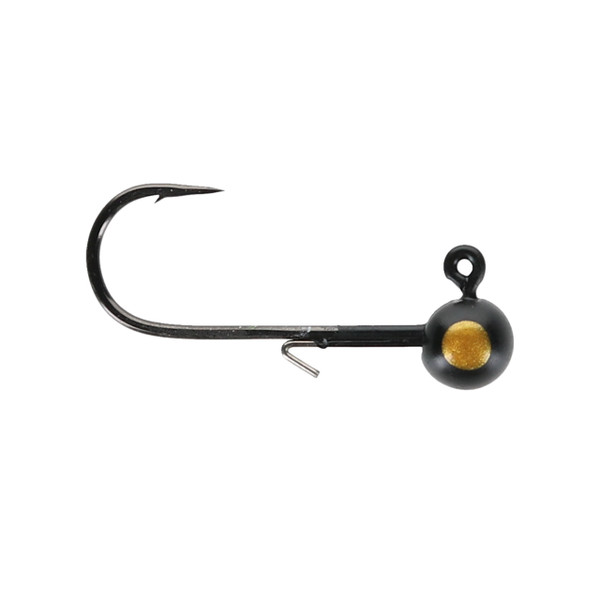 Widow Maker Tungsten Panfish Jigheads - Size 4 color Black