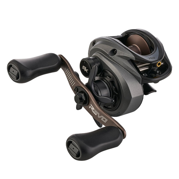 Abu Garcia Revo SX Low Profile Casting Reel side angle view