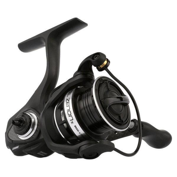 Abu Garcia Zenon X Spinning Reel model ZENON X SP2000 side view