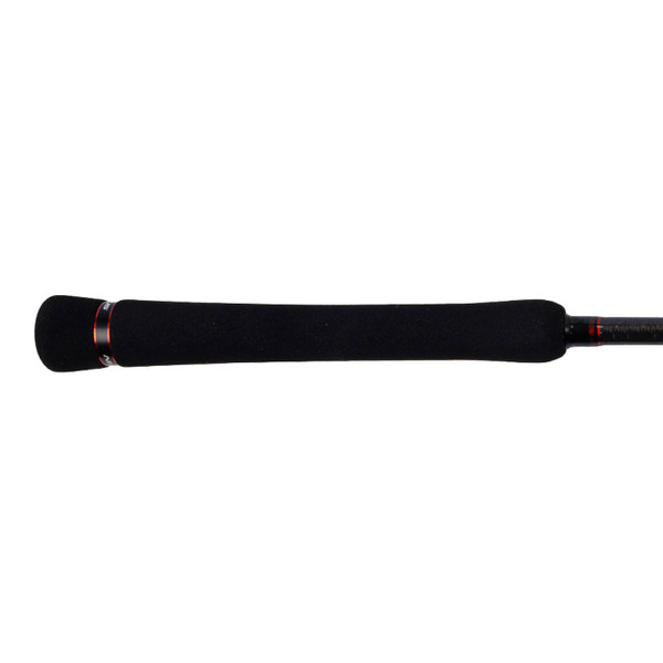 Jigging World Nexus 2.0 Spinning Rod close up of handle